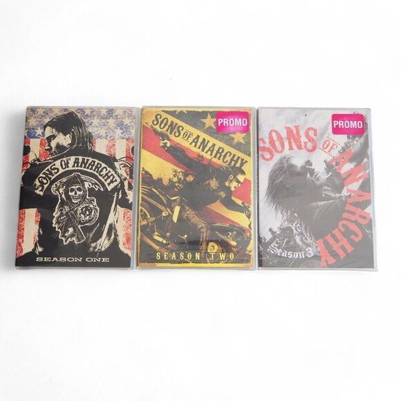 Sons of Anarchy Season 1,2 & 3 DVD - Picture 1 of 11
